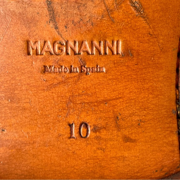 Magnanni Marco Single Monk Strap Dress Shoes Size 10 - Picture 8 of 13